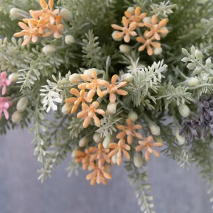 MW73511 dirbtinių gėlių augalų lapai karštai parduodami vestuvių reikmenys