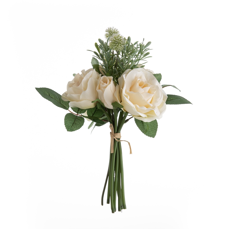 DY1-5651 Umělá kytice růže Populární svatební dekorace