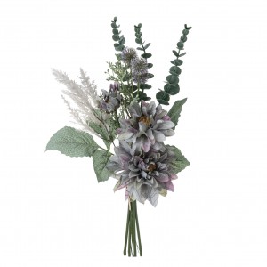 DY1-5327 Artificial Flower Bouquet Dahlia Popular Wedding Centerpieces