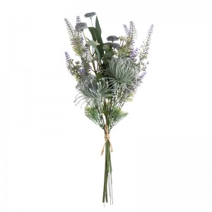 DY1-5420 Indabyo Zibihimbano Bouquet Lavender Igurisha Bishyushye Imitako yiminsi mikuru