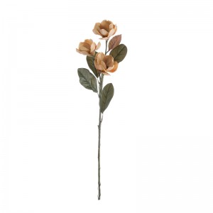 DY1-4144 ดอกไม้ประดิษฐ์ดอกไม้แมกโนเลียคุณภาพสูงฉากหลังผนัง