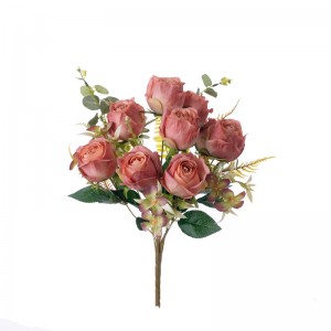 MW31503 Bukiet sztucznych kwiatów Róża Realistyczne dekoracje ślubne