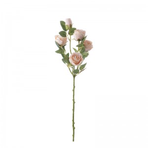 CL03507 Flor Artificial Chá Rosa Venda Quente Decoração de Casamento Jardim Decoração de Casamento