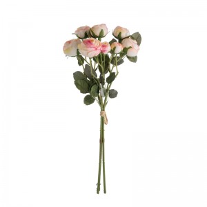 DY1-5605 Bouquet di fiori artificiali Ranunculus Vendita calda di centru di matrimoniu