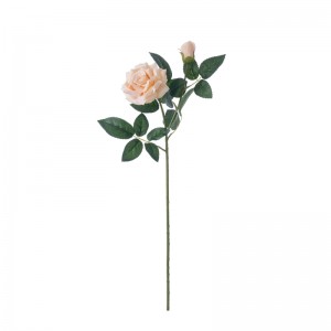 CL03511 Τεχνητό λουλούδι τριαντάφυλλο Δημοφιλές διακοσμητικό λουλούδι μεταξωτών λουλουδιών
