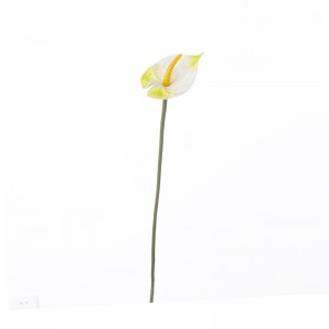 MW08507 Realistični praznični okraski iz umetnih cvetov Anthurium