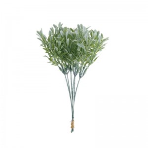 Feuille de plante florale artificielle MW71507, décorations festives de haute qualité