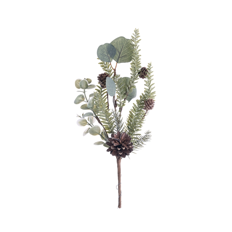 CL54615 plante de fleur artificielle aiguille de pin vente chaude décoration de noël