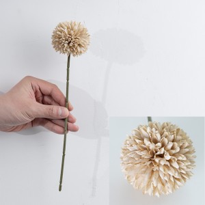 MW57891 Ornament Dandelion Flower Ball Single Stem Artificial Chrysanthemum Ball Hydrangea Flowers