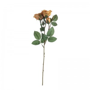DY1-5717 Flor artificial Rosa Flores y plantas decorativas realistas