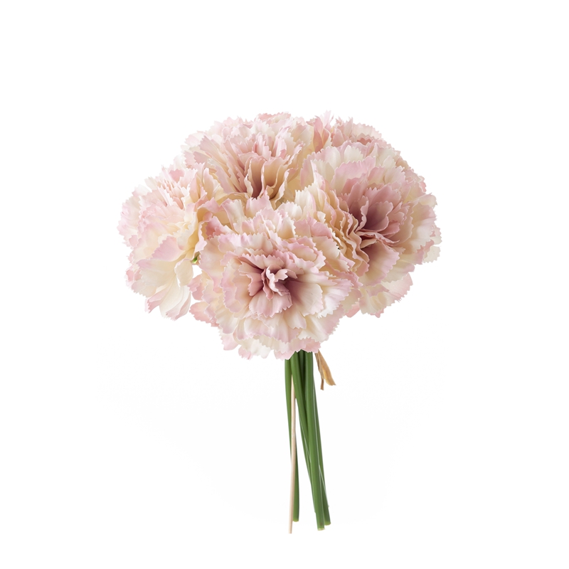 DY1-5656 Букет со вештачко цвеќе Каранфил Евтино украсување за свадба во градината