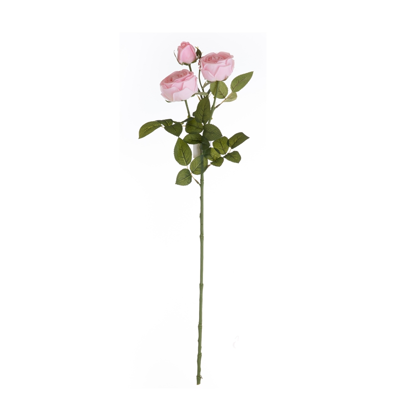 MW59606 Изкуствено цвете Роза Висококачествен фон за стена с цветя