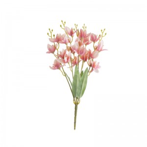 CL06505 مصنوعی پھولوں کا گلدستہ میگنولیا نیا ڈیزائن آرائشی پھول