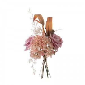 DY1-4403 Bouquet de flores artificiais Rose Centros de mesa de voda de novo deseño