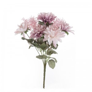 DY1-4571 ດອກໄມ້ທຽມ bouquet Dahlia ຂາຍສົ່ງປະດັບງານບຸນ