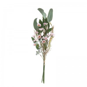 DY1-5348 Bouquet de fleurs artificielles chrysanthème centres de table de mariage populaires