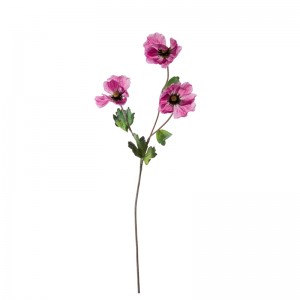 CL59503 Τεχνητό λουλούδι Παπαρούνα Δημοφιλή διακοσμητικά λουλούδια και φυτά