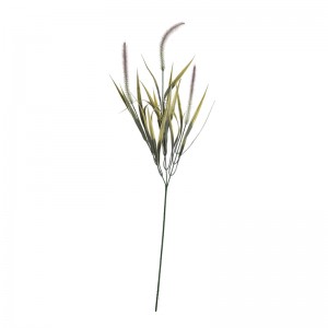 CL60501 Изкуствено цветно растение Опашна трева Горещо продавано декоративно цвете