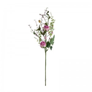 CL54520 Buqetë me lule artificiale Dekoratë me trëndafila popullore