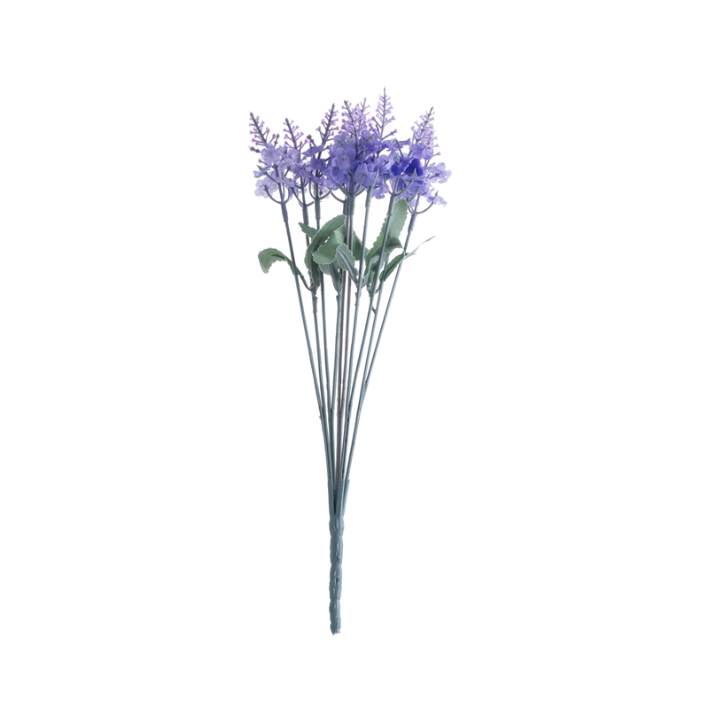 MW02531 Лаванда цэцгийн хиймэл цэцгийн баглаа Бодит цэцэрлэгийн хуримын чимэглэл