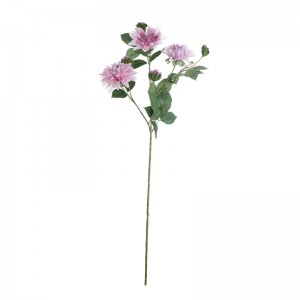 DY1-3210C ხელოვნური ყვავილი Dahlia ცხელი იყიდება დეკორატიული ყვავილები და მცენარეები
