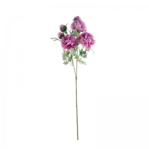 DY1-5381 Sztuczny kwiat piwonii Tanie dekoracyjne kwiaty i rośliny