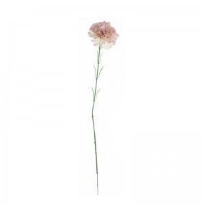 DY1-5655 Artificial Flower Carnation Ebe obibi agbamakwụkwọ dị elu