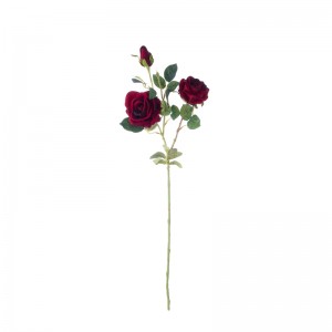 MW03501 Artificial Flower Rose Nkwanye agbamakwụkwọ