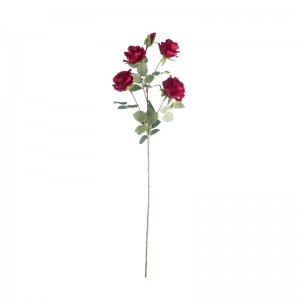 MW03502 Sztuczny kwiat róży Wysokiej jakości kwiat dekoracyjny
