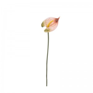 MW08507 Bunga Buatan Anthurium Dekorasi Meriah Realistis