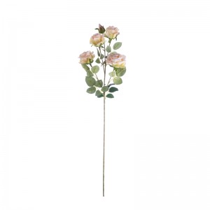 MW03502 Kunstbloem Roos Decoratieve bloem van hoge kwaliteit