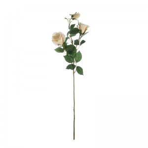 DY1-3084 造花 バラ 人気の装飾花と観葉植物