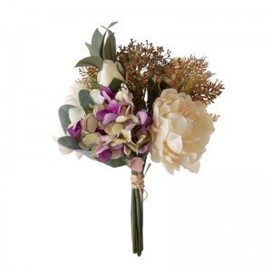 DY1-3833 Flower Artificial Bouquet Peony Shahararren Furen Ado