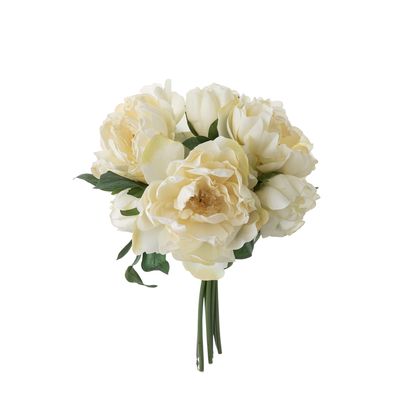 DY1-5601 Kunstig blomsterbukett Peon Billig hage bryllup dekorasjon