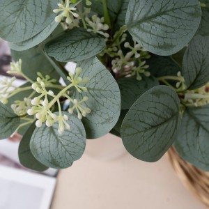 MW14502 צמח פרח מלאכותי זר ירוק למכירה חמה מרכזי חתונה