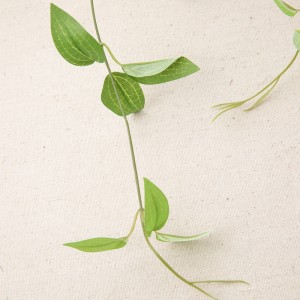 DY1-2199 Изкуствено цветно растение, лист, горещо продаван фон за стена с цветя