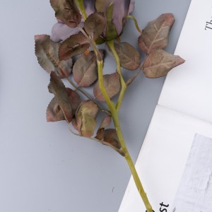 DY1-4373 Τεχνητό λουλούδι τριαντάφυλλο καυτό λουλούδι σε πωλήσεις σκηνικό τοίχου