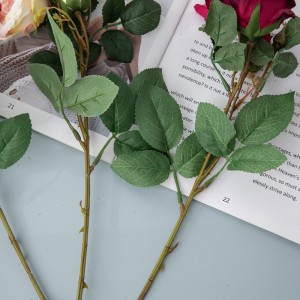 DY1-5717 Искусственный цветок розы Реалистичные декоративные цветы и растения