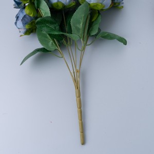 MW31506 Букет од вештачко цвеќе во роза Топла продажба на празнични украси
