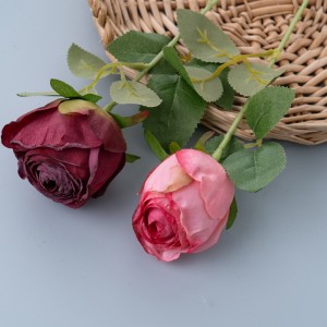 MW31508 Fiore artificiale Rosa Decorazione di nozze da giardino di alta qualità