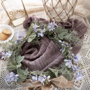 CF01028 Artificial Flower wreath Freesia High Quality na regalo para sa Araw ng mga Puso