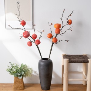 MW25582 Artificial Mini Fruit Natrual Touch Pomegranate For Christmas Decoration