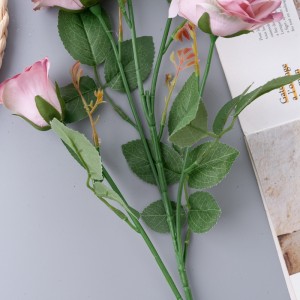 DY1-5562 Decoració de casament de venda calenta de flors artificials de rosa