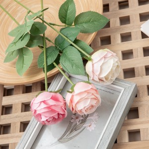 DY1-6300 Künstliche Blumenrose, beliebte Garten-Hochzeitsdekoration