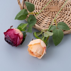 MW31508 mākslīgo ziedu roze Augstas kvalitātes dārza kāzu dekors