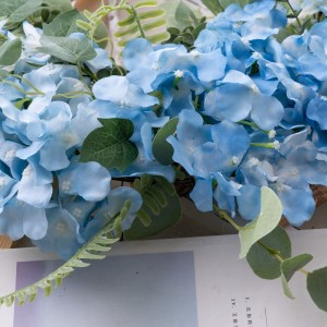 CL54528 Kunstig blomsterkrans Hortensia Factory Direkte salg Dekorativ blomst