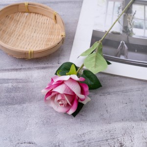 CL86506 fleur artificielle Rose vente directe d'usine fleurs en soie