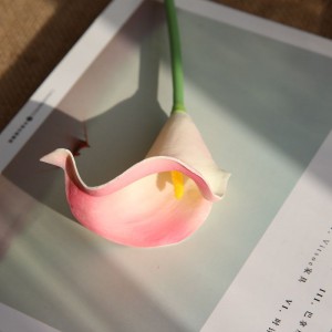 MW08083 Διακοσμητικό τεχνητό λουλούδι PU Touch Calla Lily για διακόσμηση σπιτιού/γάμου/πάρτυ