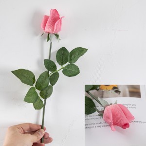 MW59999 56CM Single Stem Artificial Roses Flowers Wholesale Wedding and Party Decor