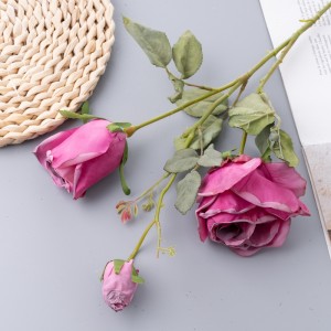 DY1-4527 कृत्रिम फूल गुलाब गर्म बिक्री वाली शादी की सजावट